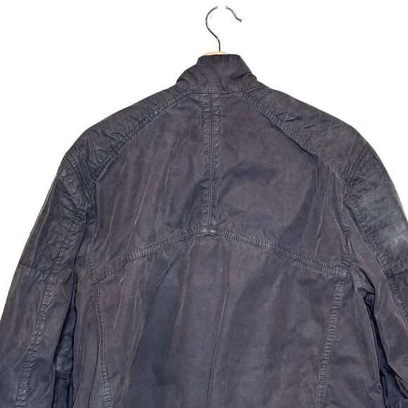 Harley Davidson black slim fit motorcycle jacket size L - Picture 14 of 16